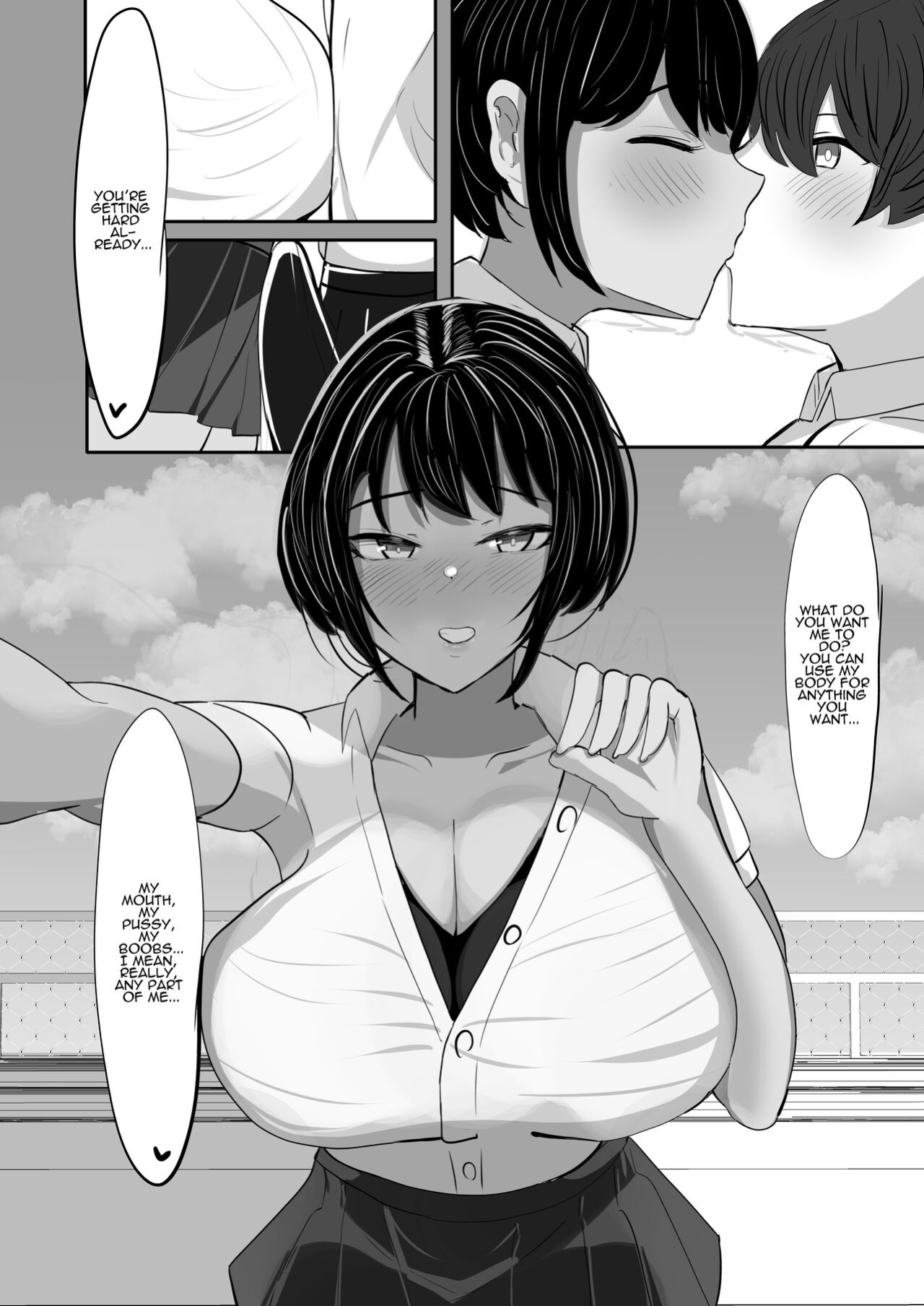 [Huwahuwa Raidou] Suieibu Shushou no Boyish Osananajimi wa Boku no Chinpo ni Dohamari Chuu | My Boyish Longtime Friend Who Is The Swimming Club Captain Is Addicted To My Dick [ADTL]