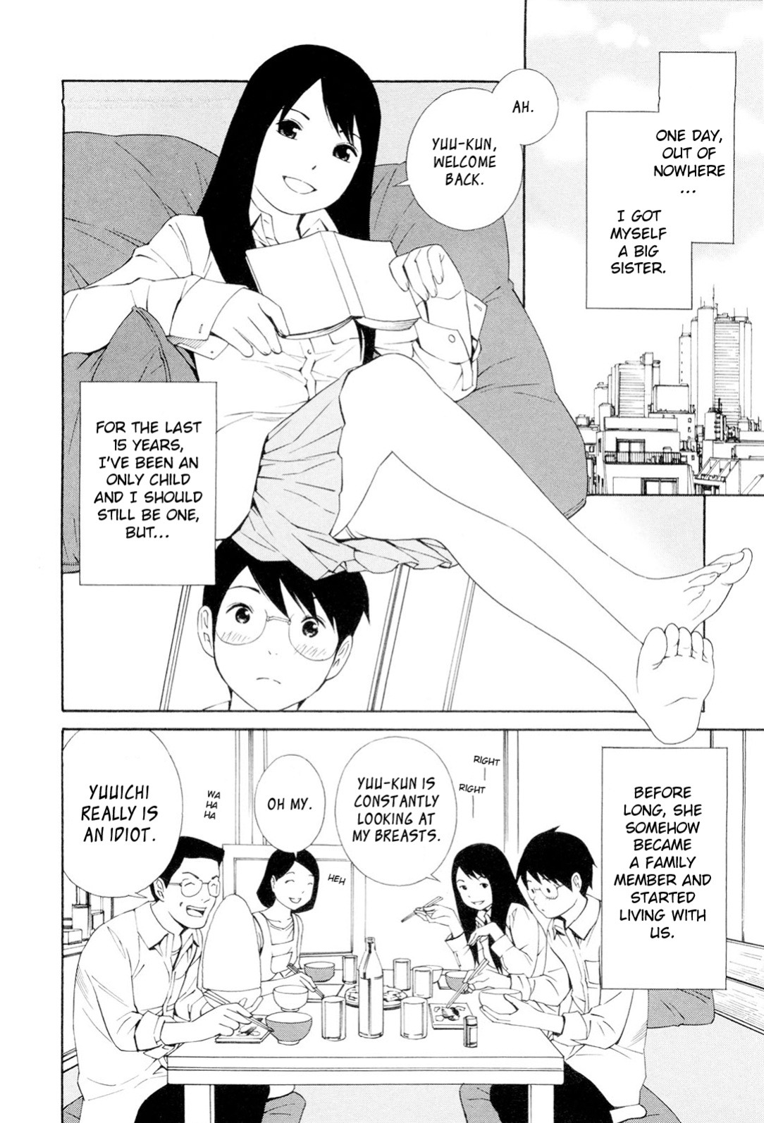 [Yoshitomi Akihito] Hen na Nee-san - There's something odd about her