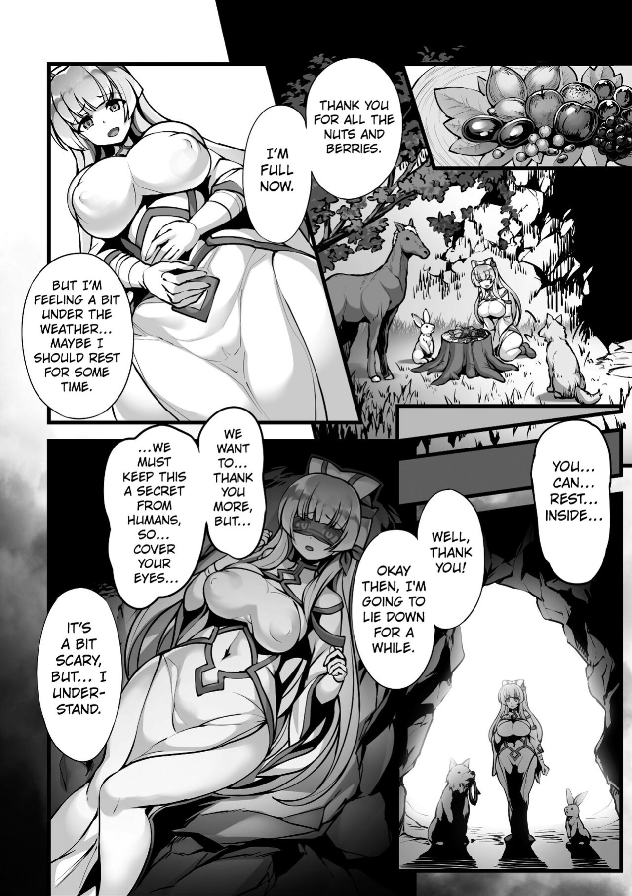 [Katou Rennyuu] Seijo no Naedoko | The Saint Seedbed (2D Comic Magazine Shokushu Beya Seigi no Heroine Nikugoku Ryoujoku de Mesu Ochi Acme Vol. 2) [Kuraudo]