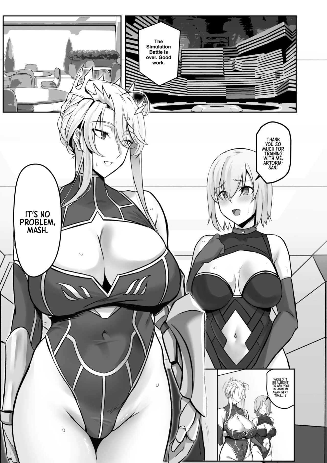 [Round table (Shiiki)] The Secret Communication of the King of Knights II (Fate/Grand Order)
