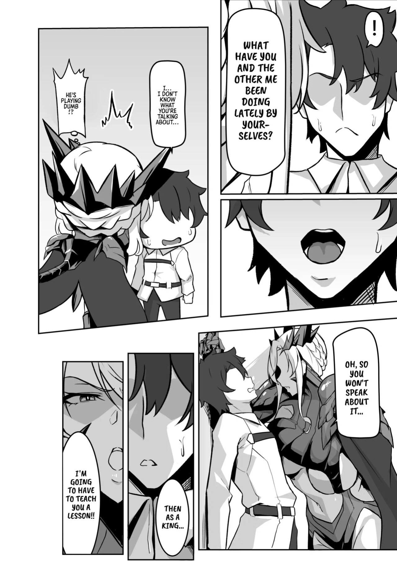 [Round table (Shiiki)] The Secret Communication of the King of Knights II (Fate/Grand Order)