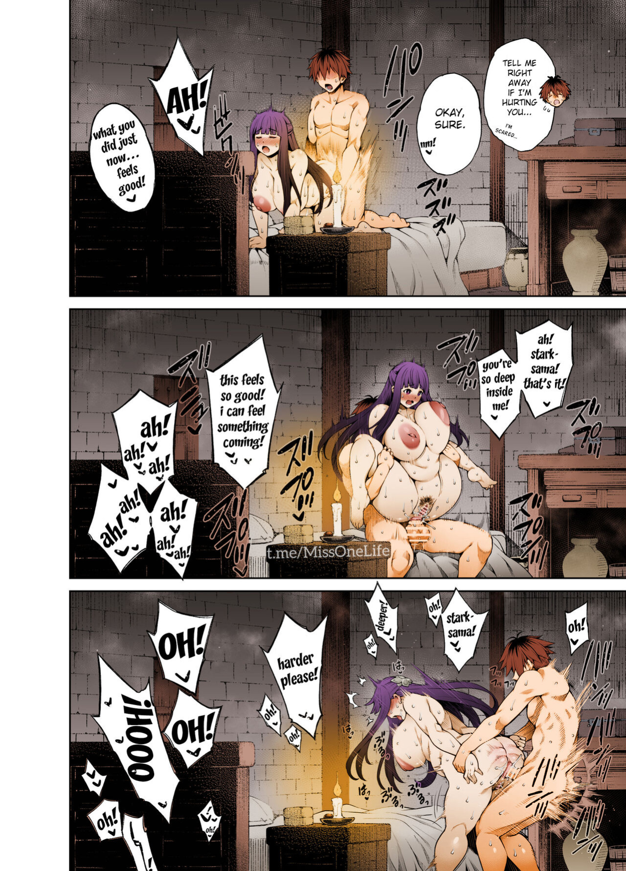[Aoyama Akira] StaFern Anal Manga (Sousou no Frieren) [Colorized] [Fated Circle]