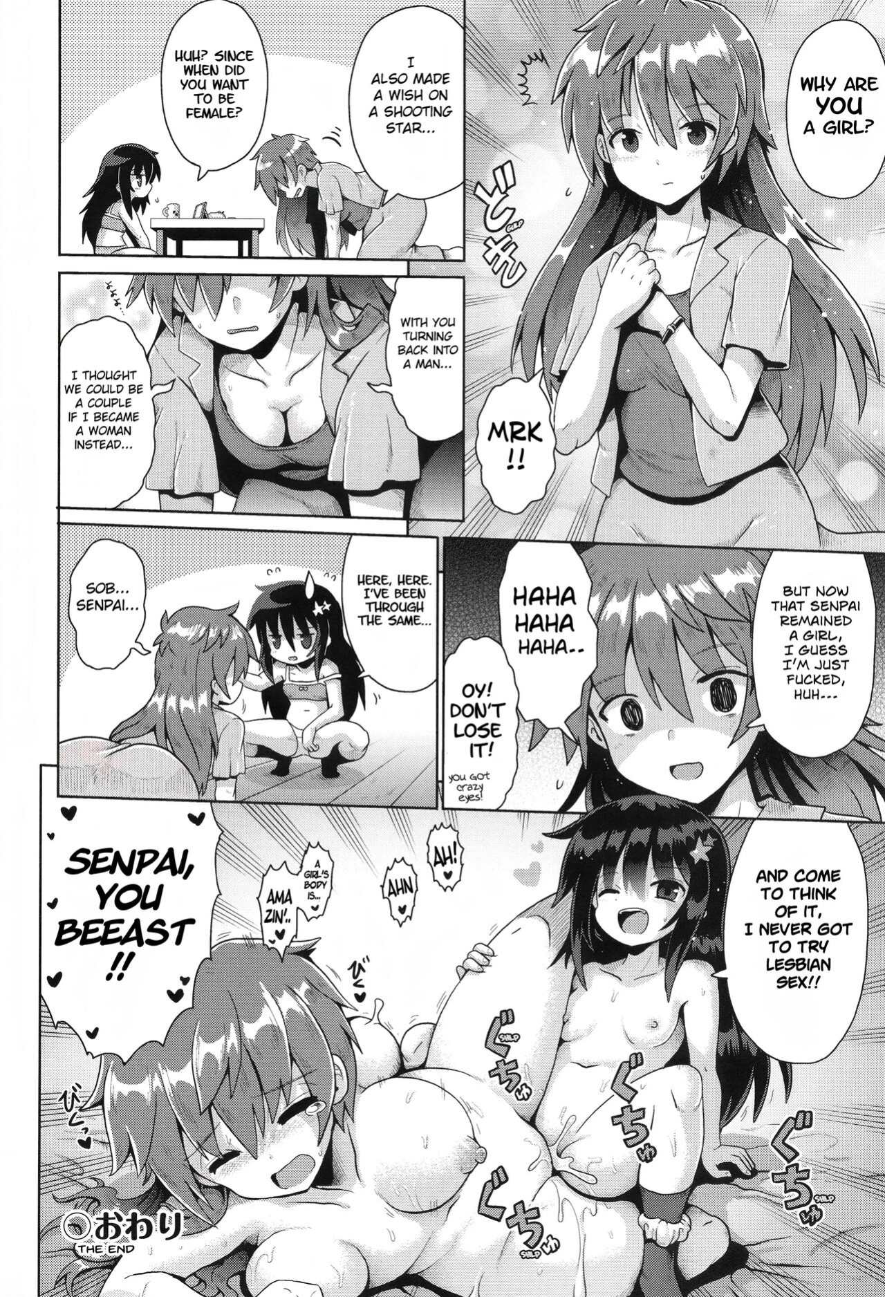 [Yaminabe] Onegai TSF Ch. 4 (Shoujo Kumikyoku 31) {Mant}