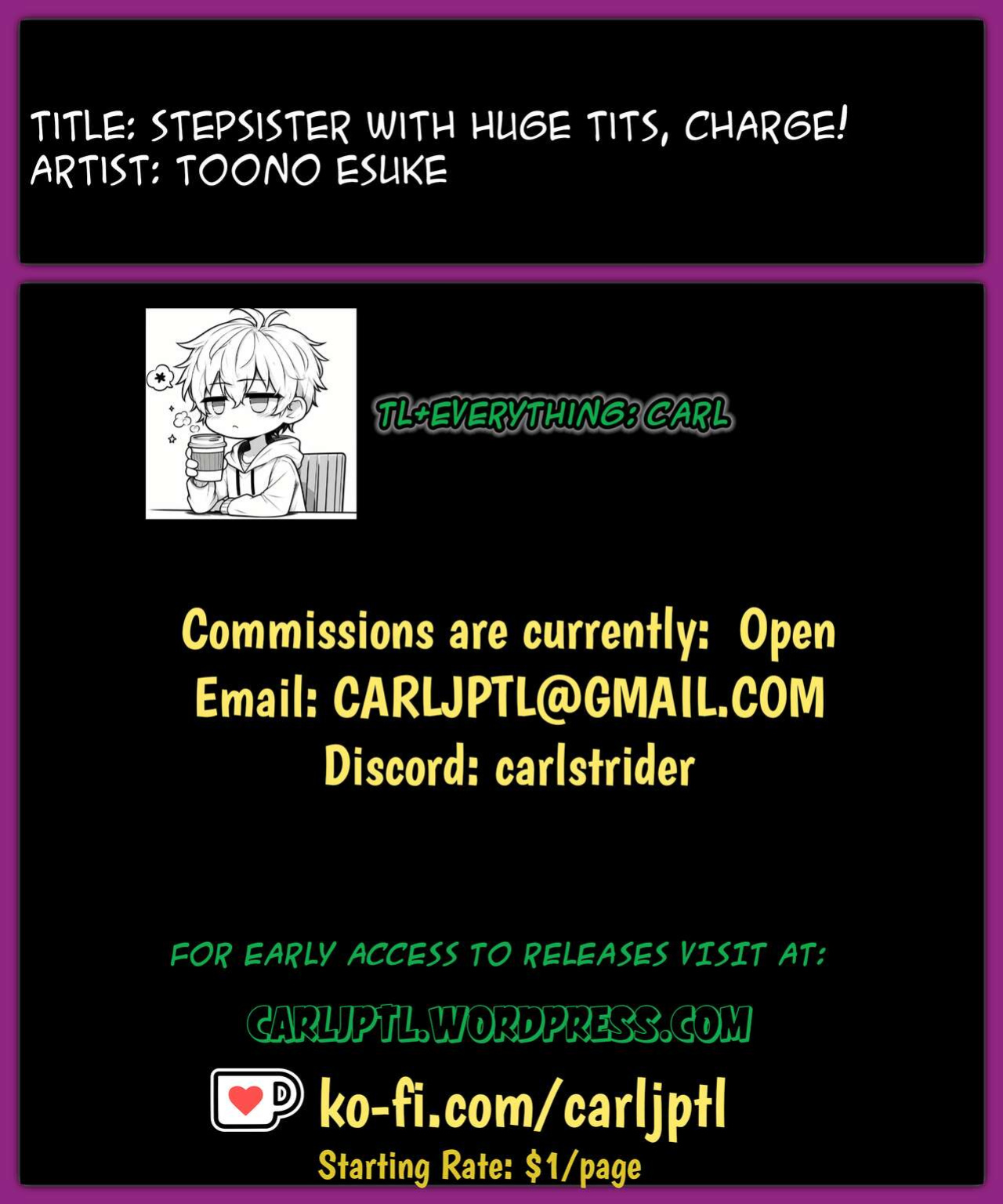 [Toono Esuke] StepSister with Huge Tits, Charge!(CarlJPTL)