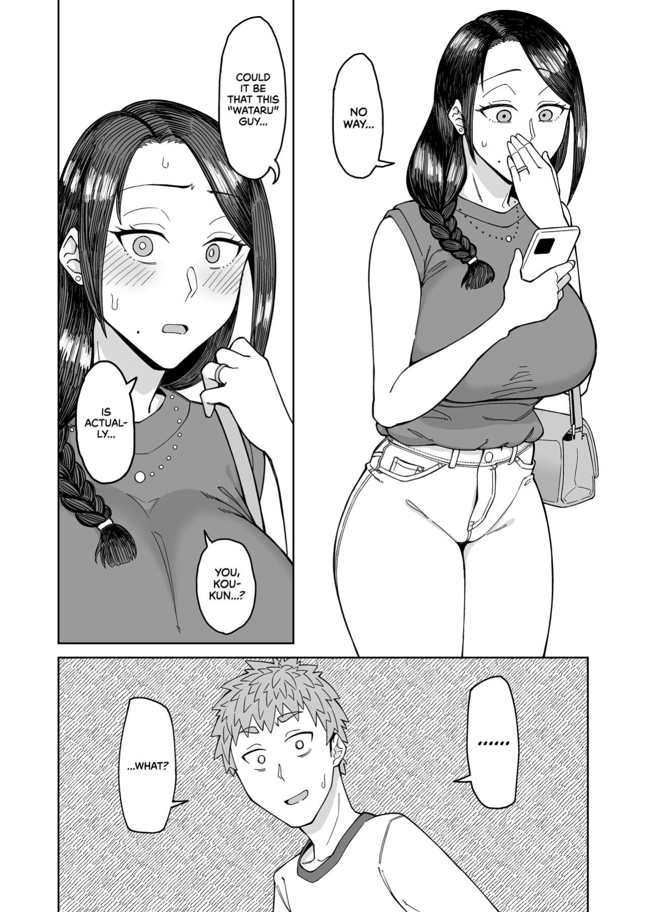 [DOGTAG (Akutenkou)] Hatsukoi no Hito wa, Tomodachi no Mama. | My First Love Is My Friend's Mom. [RedLantern]
