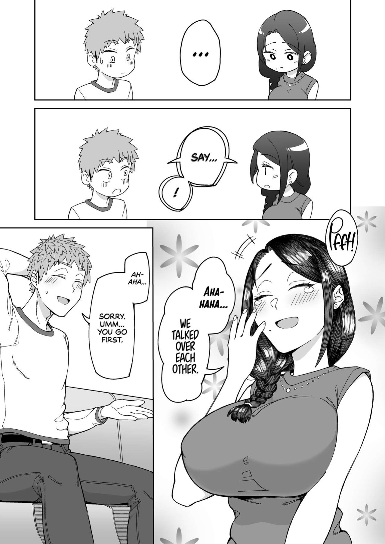 [DOGTAG (Akutenkou)] Hatsukoi no Hito wa, Tomodachi no Mama. | My First Love Is My Friend's Mom. [RedLantern]
