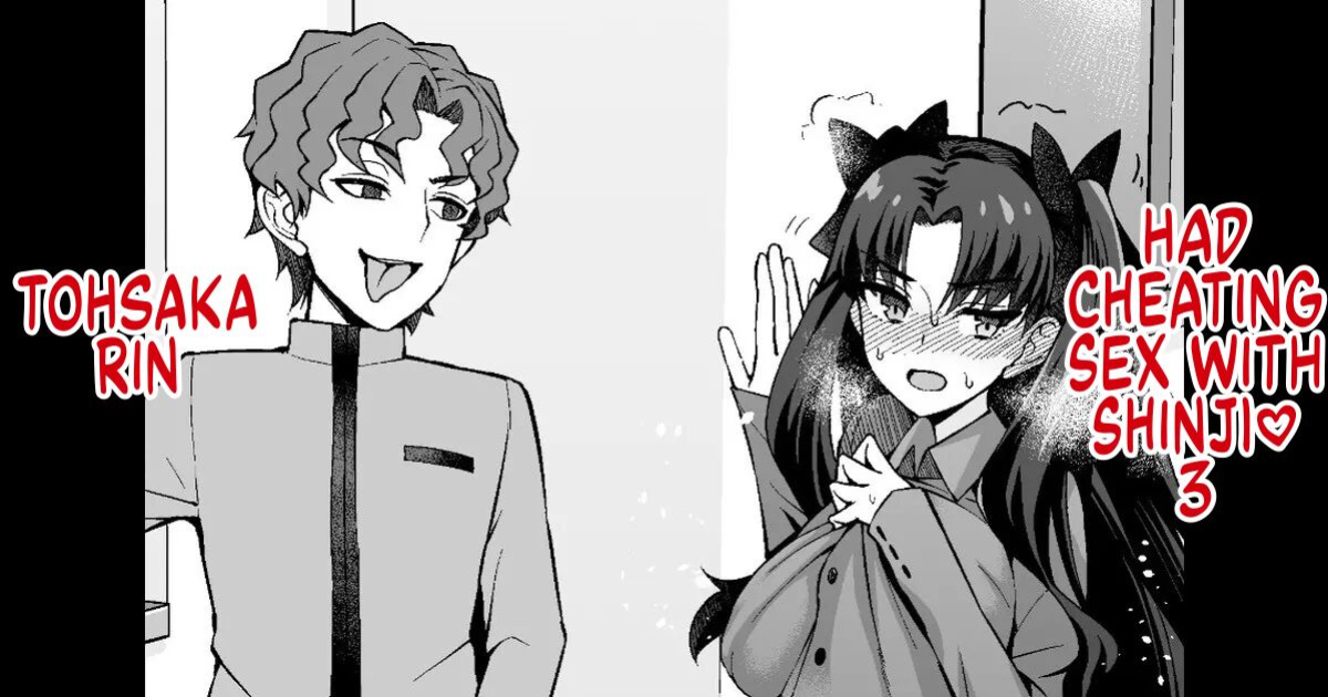 [Ankoman] Tosaka Rin, Shinji to Uwaki Sex 3 | Tohsaka Rin Had Cheating Sex With Shinji 3 (Fate/Grand Order)