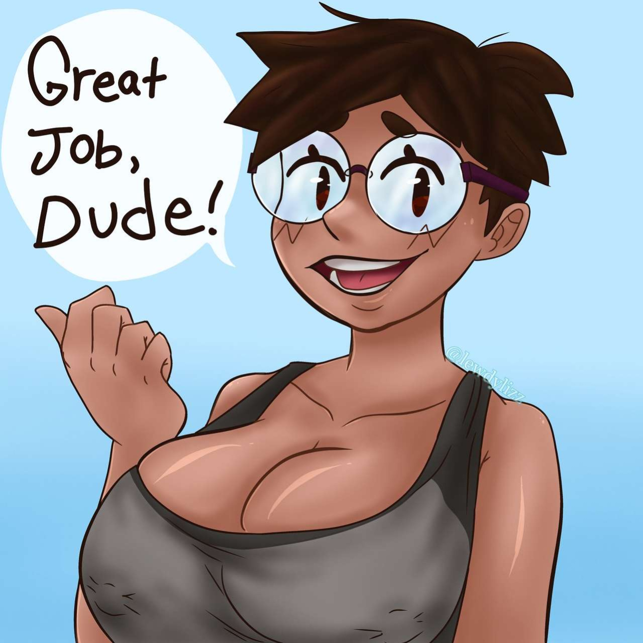 [Yellowroom/various] Anya - THICC Tomboy Childhood Friend (OC)