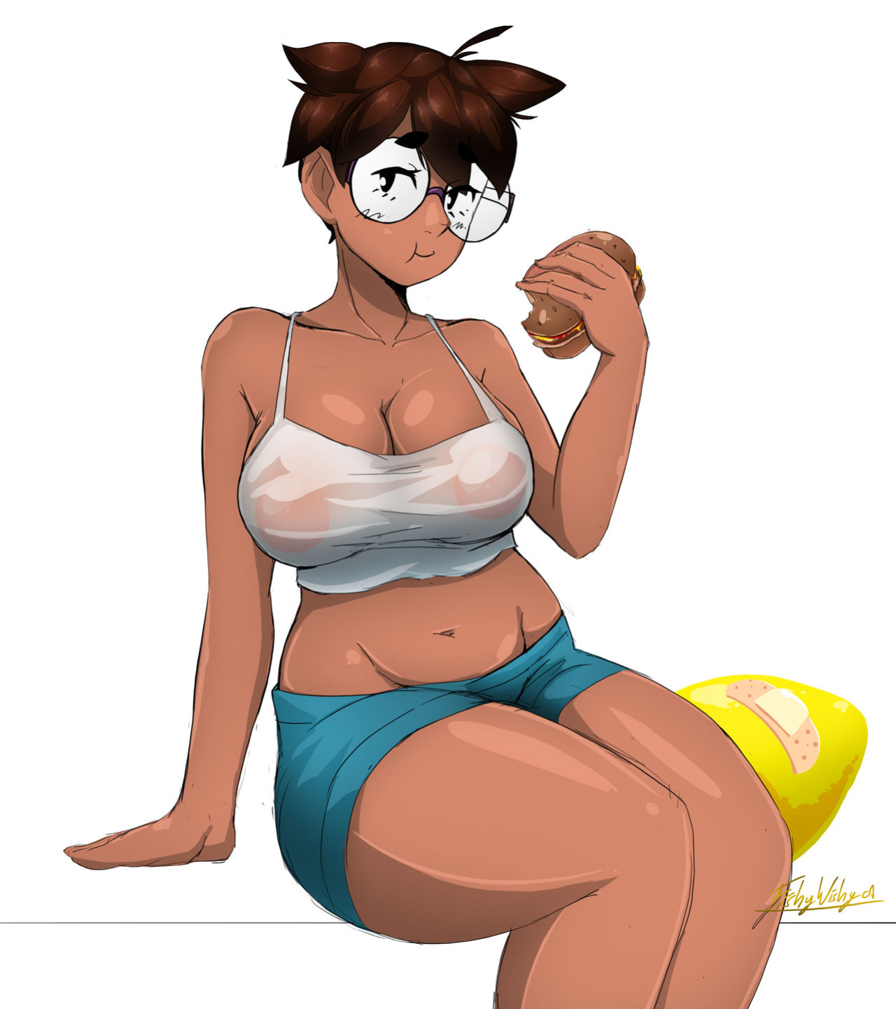 [Yellowroom/various] Anya - THICC Tomboy Childhood Friend (OC)