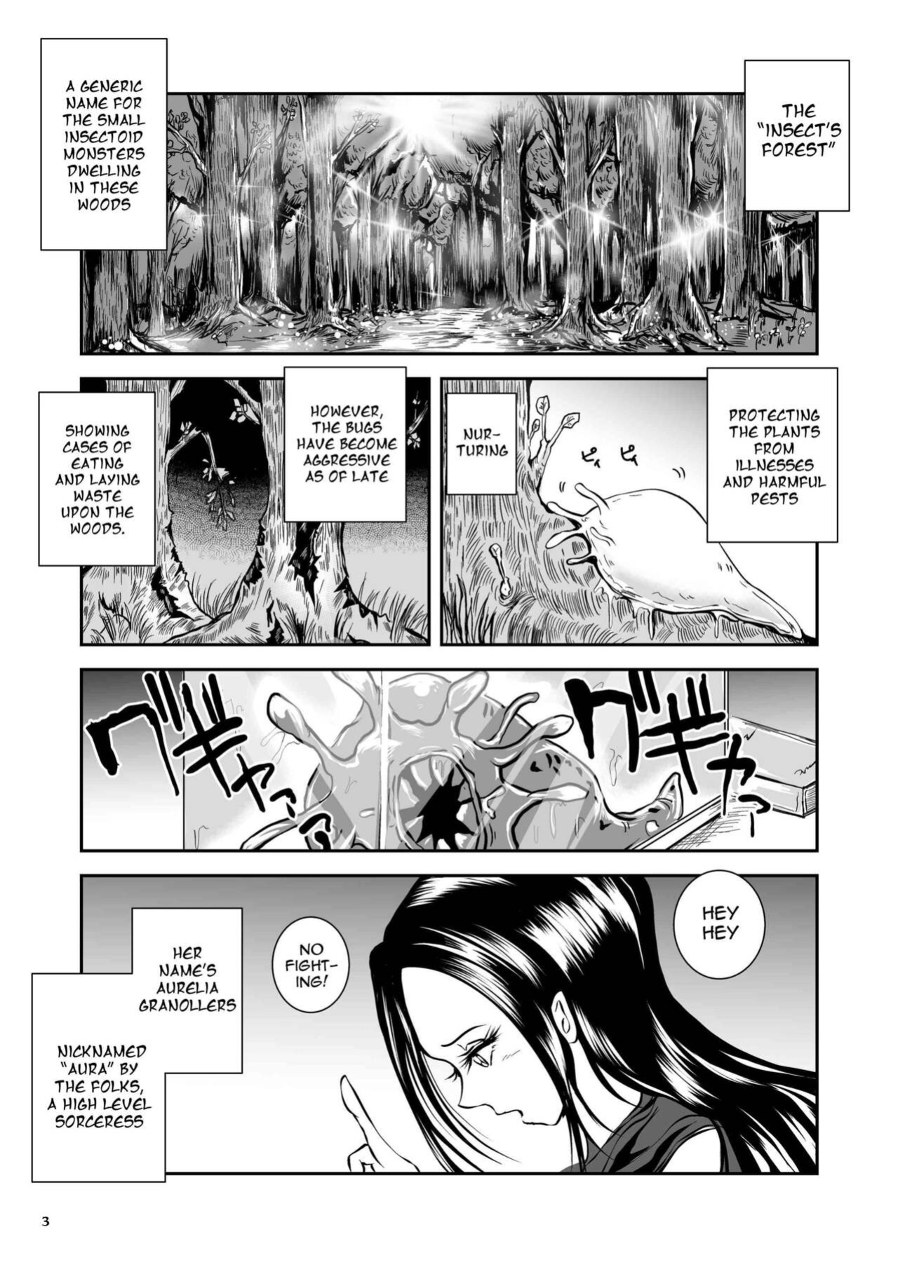 (Takaishi Fuu) Parasitized Giant Slugs vs Sorceress of the Black Hair as Aura [Mant]