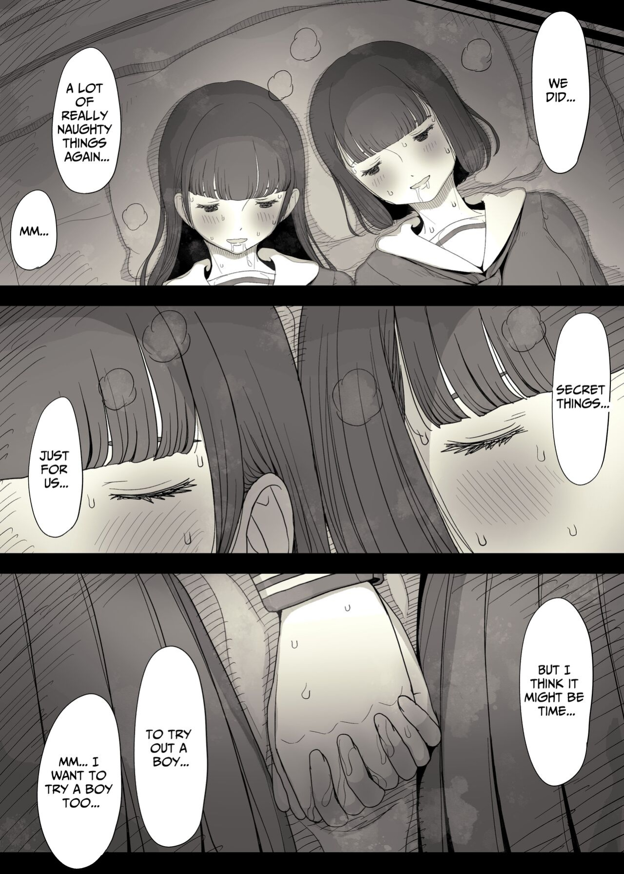 [Himawari no Tane (Taneno Nakami)] Jogakuryou ni Sasowarete | Invited to the Girls' Dormitory [meatmanTL]