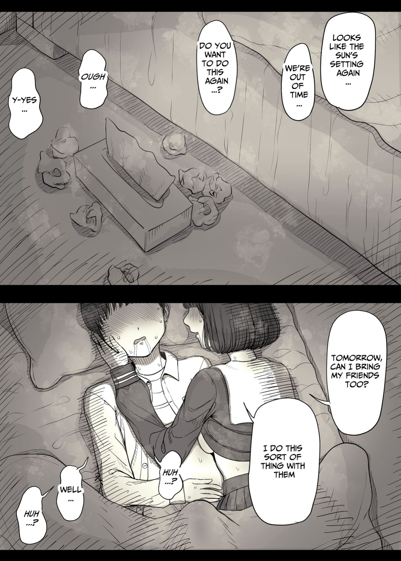[Himawari no Tane (Taneno Nakami)] Jogakuryou ni Sasowarete | Invited to the Girls' Dormitory [meatmanTL]