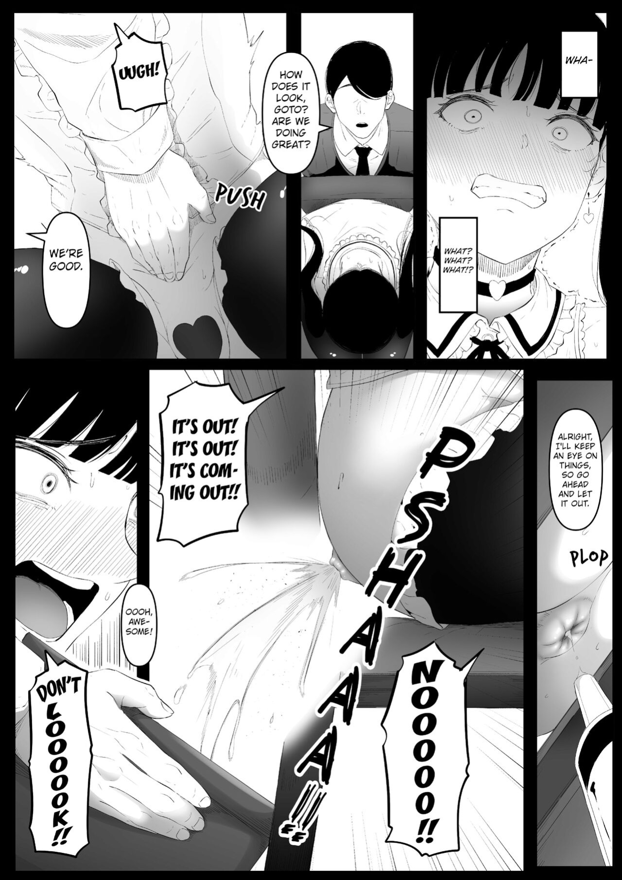 [Kurogoma Seizou Koujou (Goma Gorilla)] Shiriana Benjo Kayu | Beautiful Asshole Club the Itch [FuDeORS]