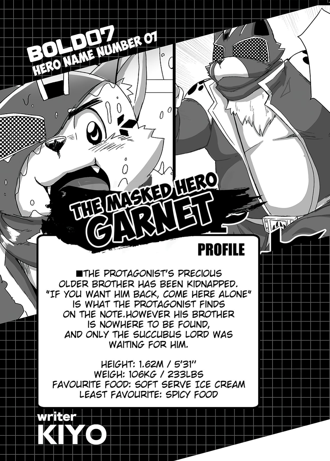[BIG GYM (KIYO)] The Masked Hero Garnet (BOLD 07 Debu Hero Ryoujoku) [Benjiboyo]