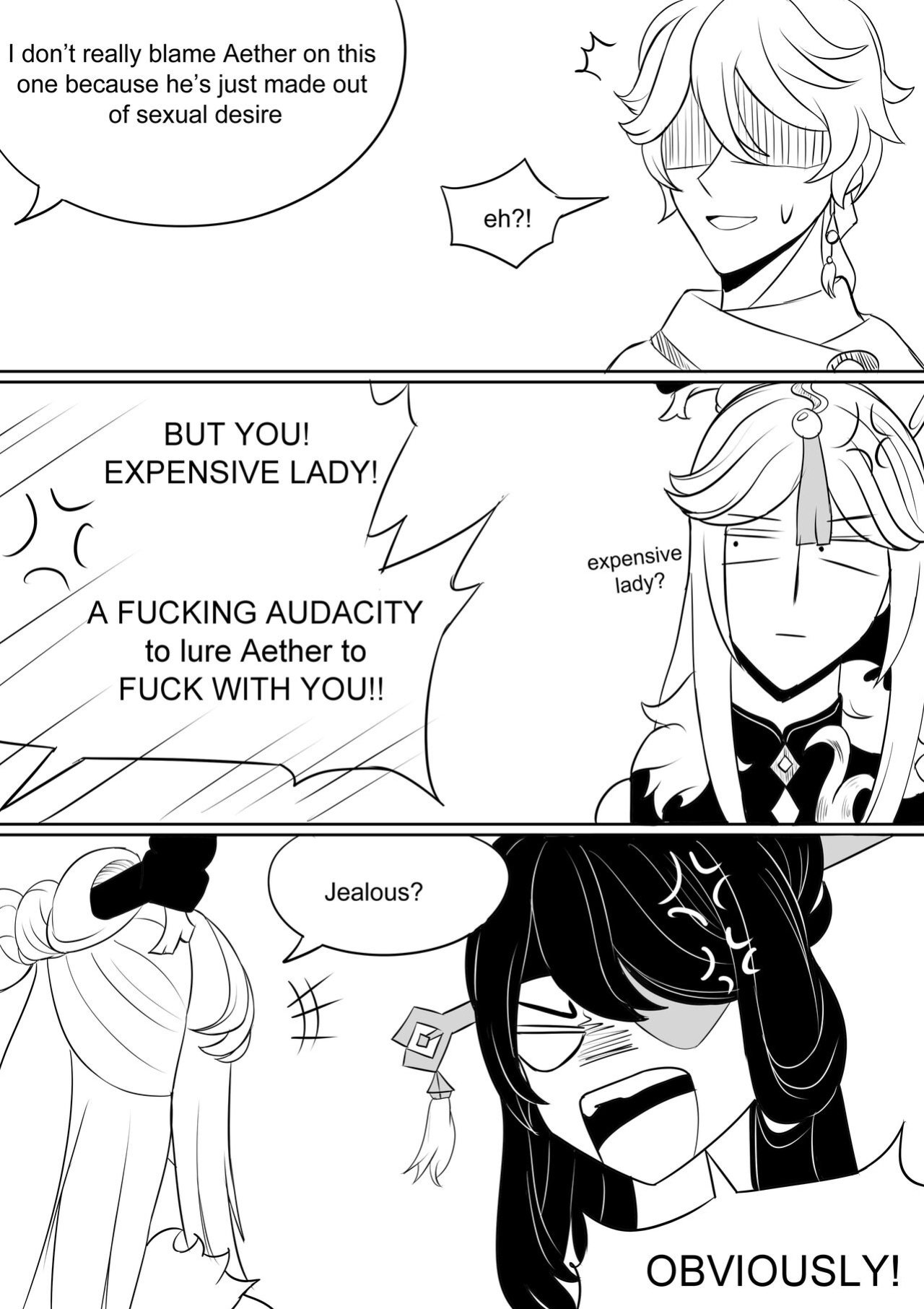 [nwoidn] Genshin Harem in Liyue: Yelan (Genshin Impact)