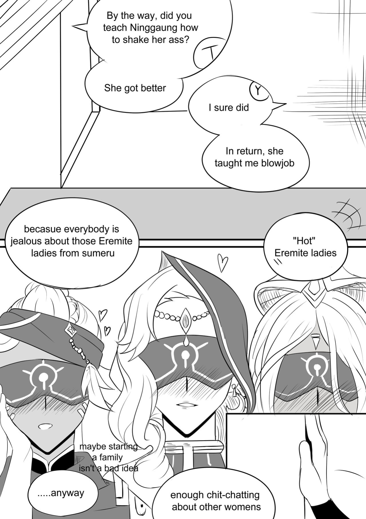 [nwoidn] Genshin Harem in Liyue: Yelan (Genshin Impact)