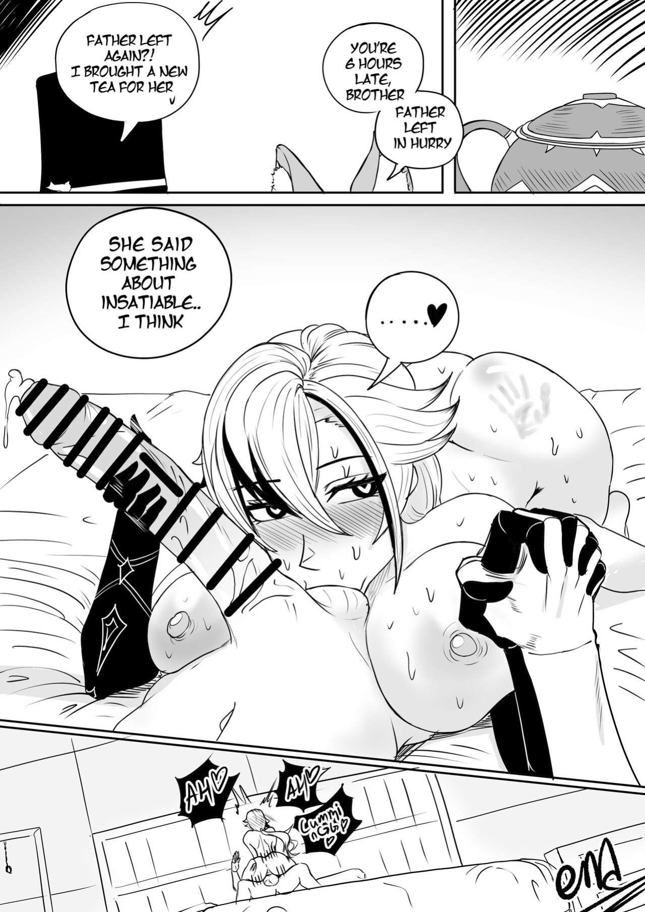 [nwoidn] Aether x Arlecchino (Genshin Impact)