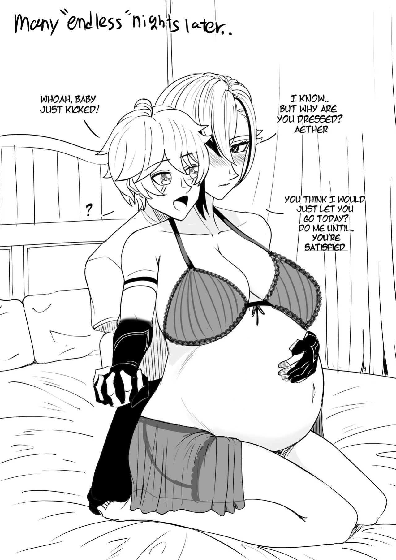[nwoidn] Aether x Arlecchino (Genshin Impact)