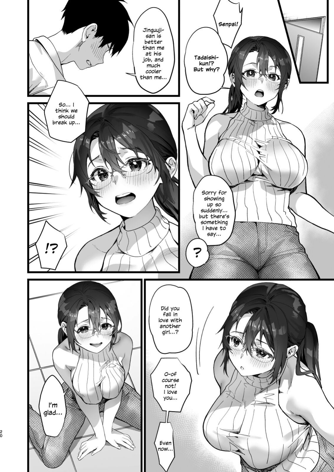 [sagejoh (sage joh)] Heisha Zenin Oshi de Ero Kyonyuu no Senpai Ore ni dake Amaama Ecchi de Mesu Kairaku Ochi [SDTLs]