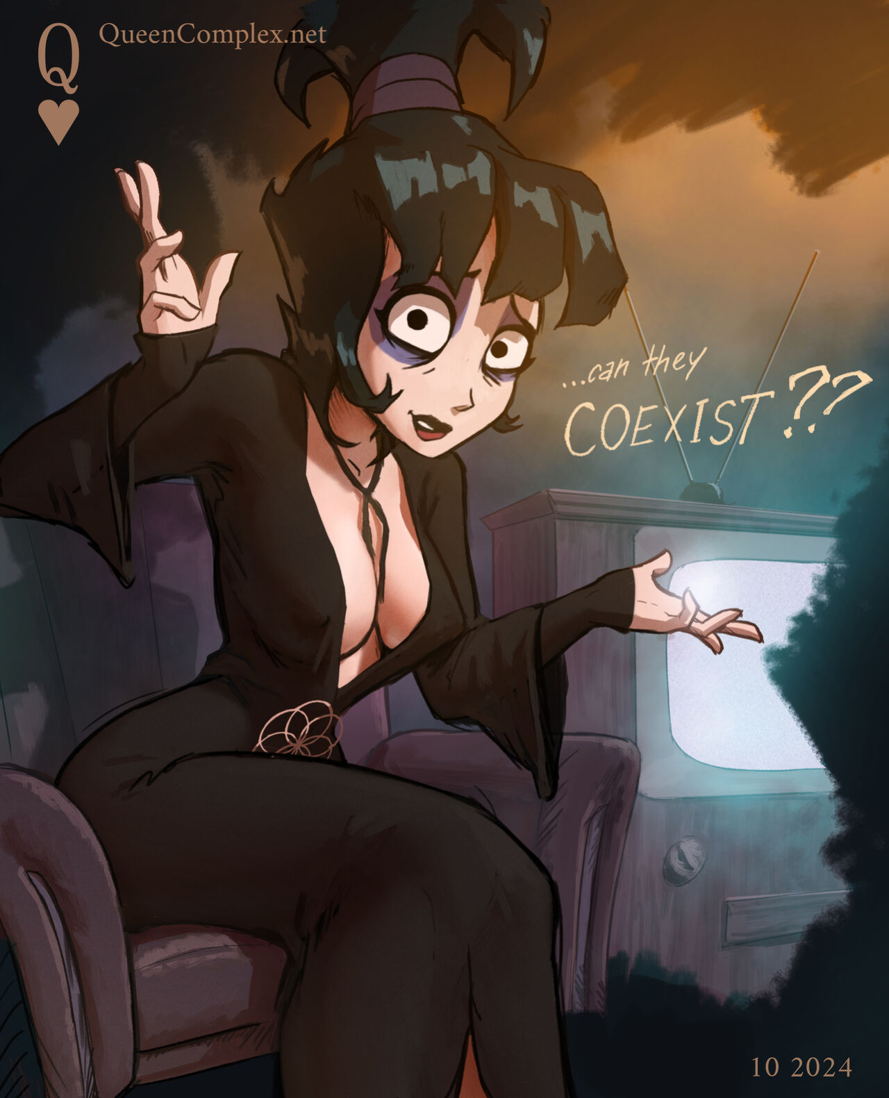 [QueenComplex] Lydia Deetz (Beetlejuice)