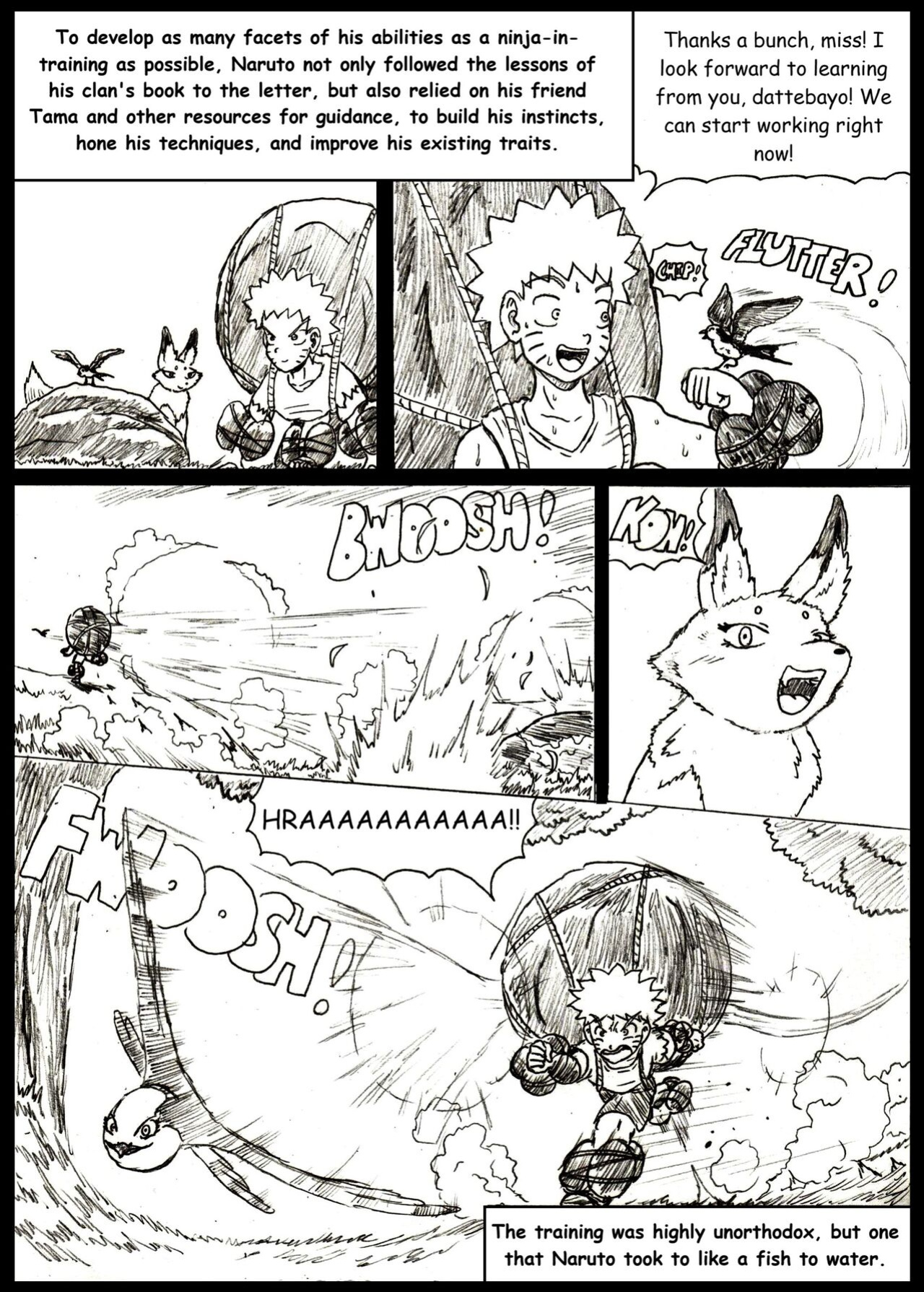 [TheWriteFiction] Naruto: Rogue - Chapter 2 - A New Ninja Way