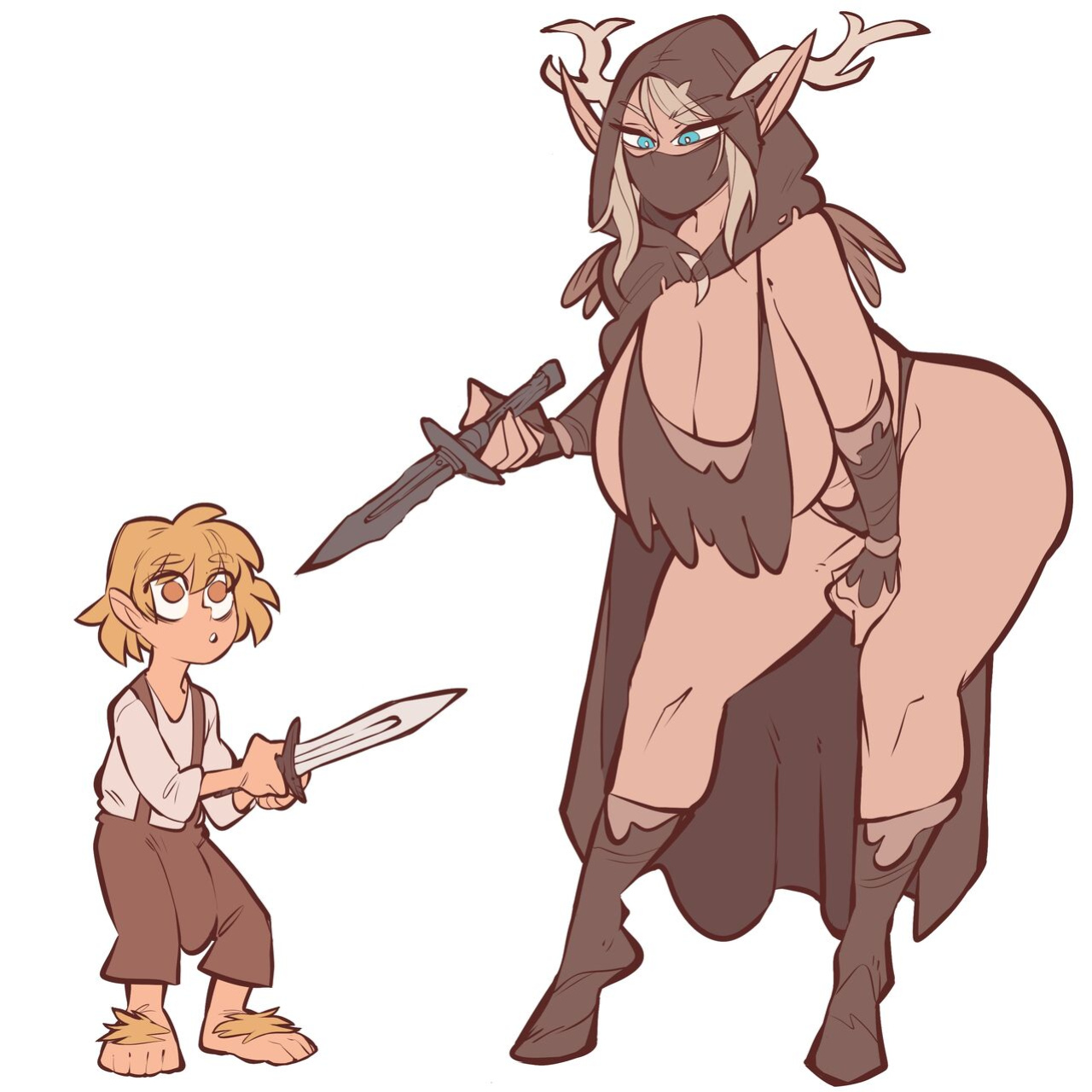 [SaucyMojo] Elf x Halfling