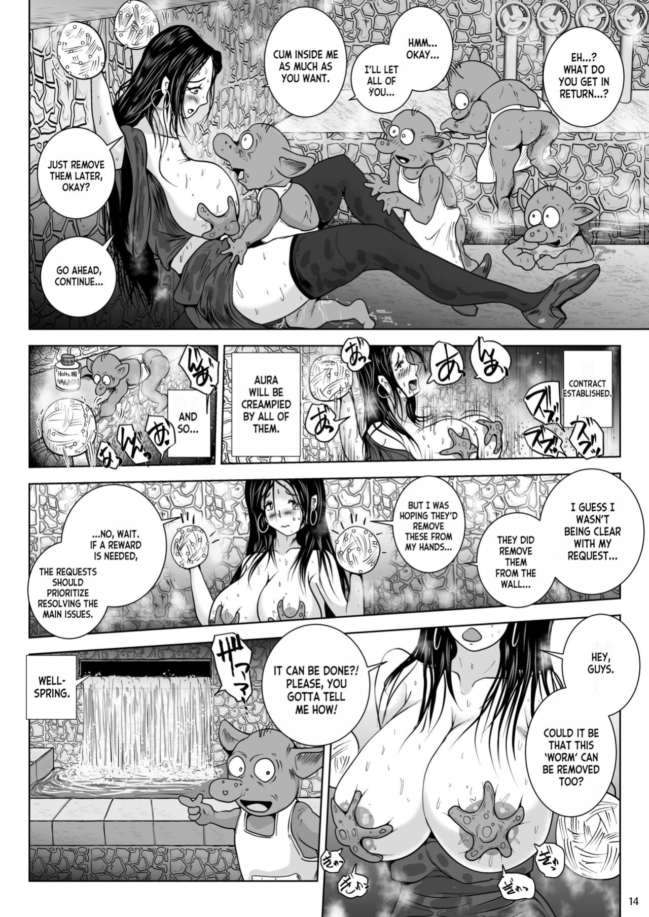 [Erotic Fantasy Larvaturs (Takaishi Fuu)] Chikubi chóng Chi rōju to inochi no shizuku Nipple Bug The Tree of Knowledge and the Drop of Life [desudesu]