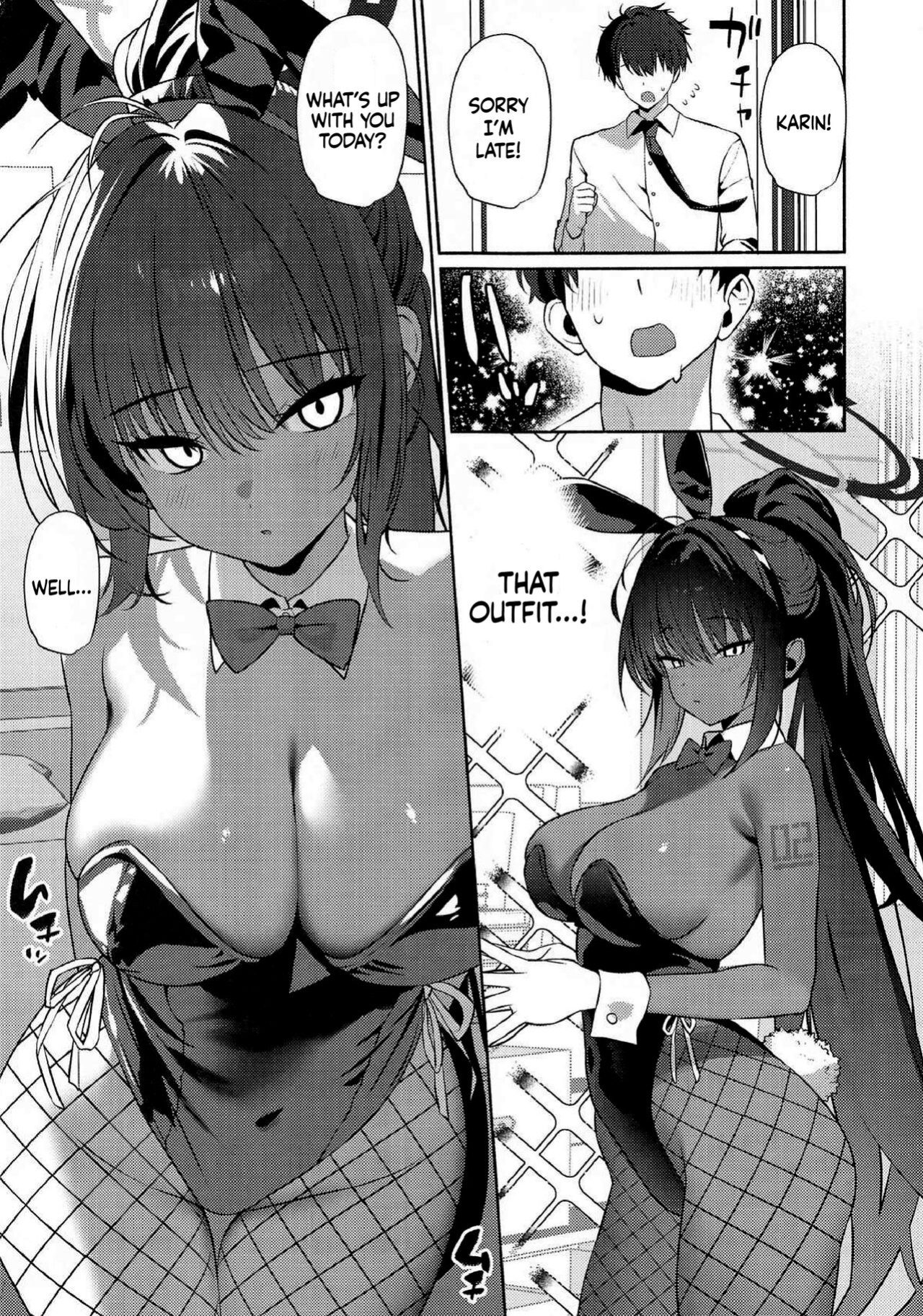 (C104) [Asatsukimint (Mintice)] Loving Karin (Blue Archive)