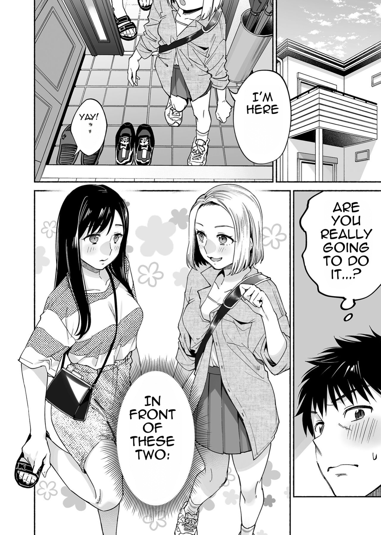 [ENG] [Zupps (Yoikono tt, Katsura Airi)] Karami Zakari if Boys Love 2 ~Suki na Ko no Me no Mae de Shinyuu ni Hamerareru Ore~