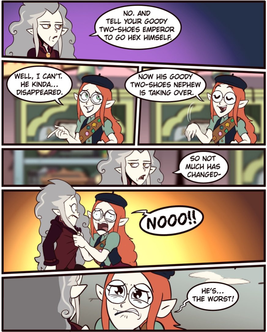 (MoringMark) Luzifer (Evil Luz AU) [The Owl House]