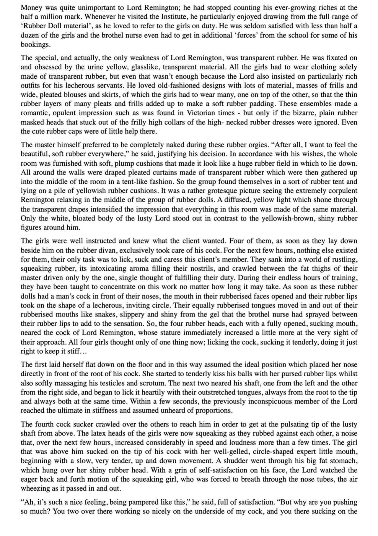 Simon Benson's Further Stories from the Rubber Institute