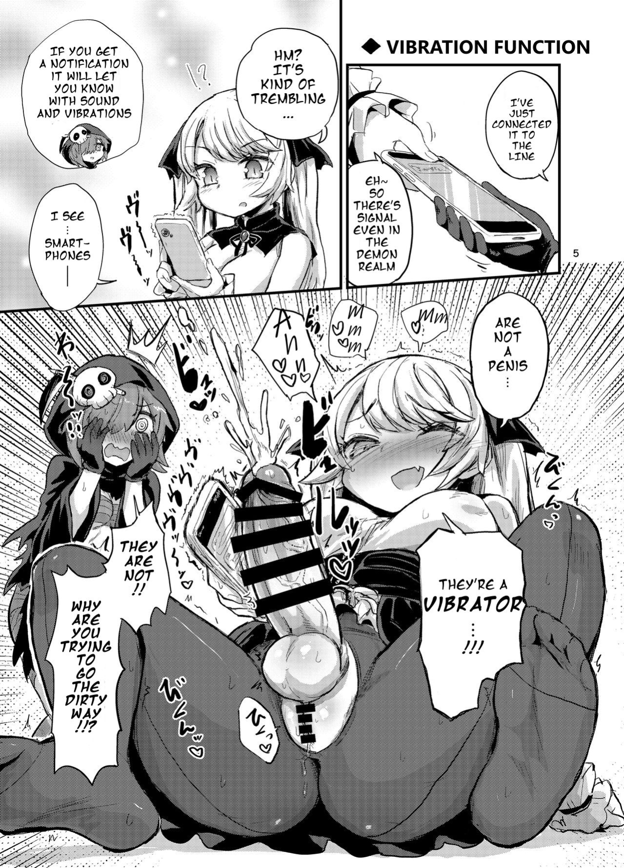 [Konnyaku Nabe (Magifuro Konnyaku)] Futanari Vampire Ojou-sama