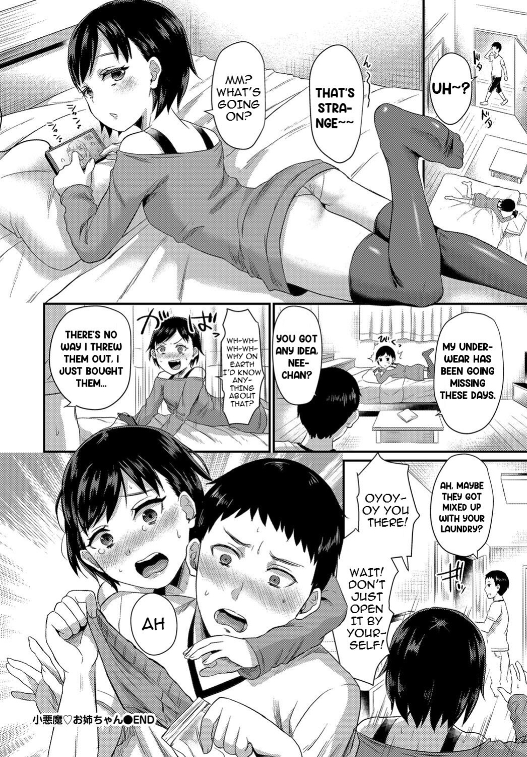 [Shinooka Homare] Koakuma♡Onee-chan (COMIC BAVEL 2017-12) [ENGLISH]