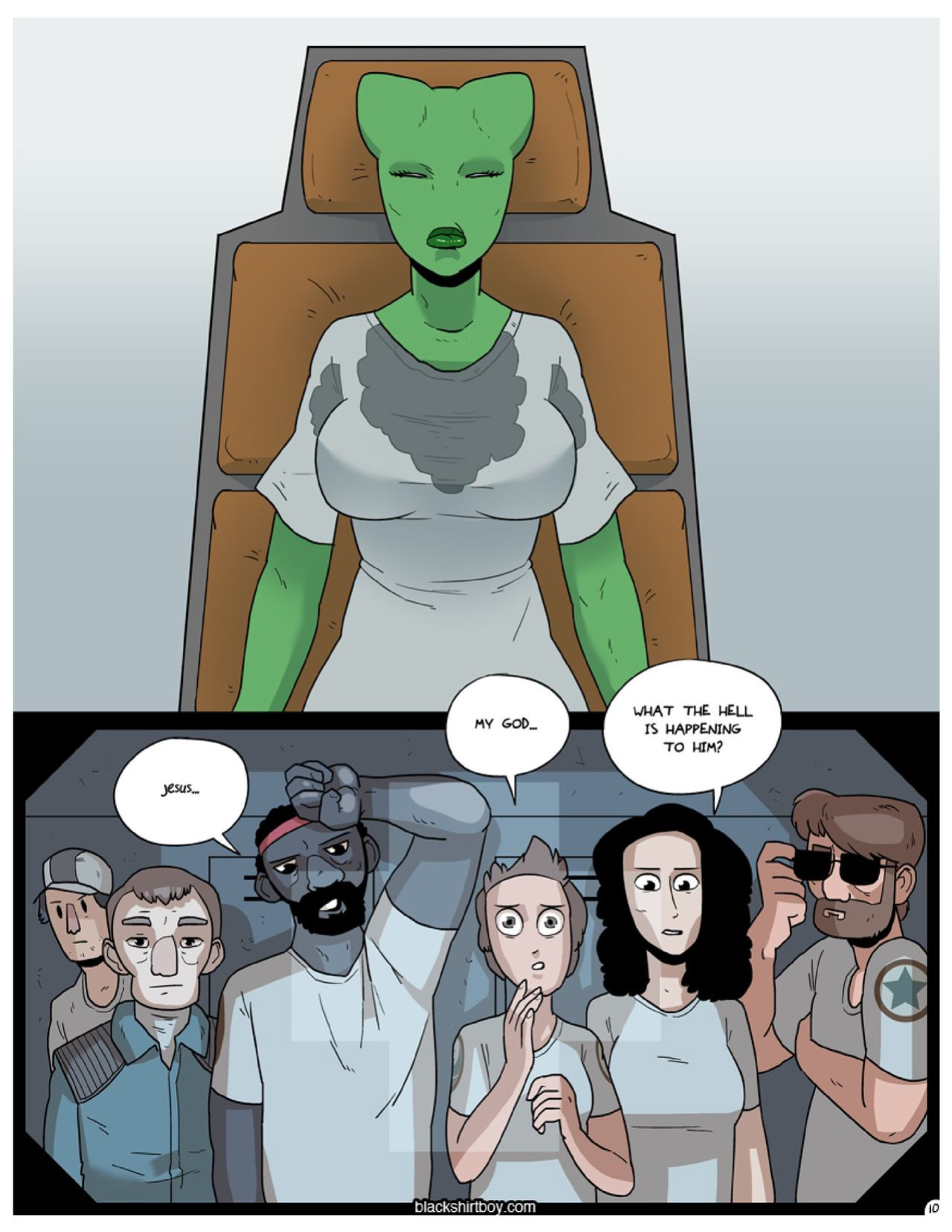 [BlackShirtBoy] Alien Tongues