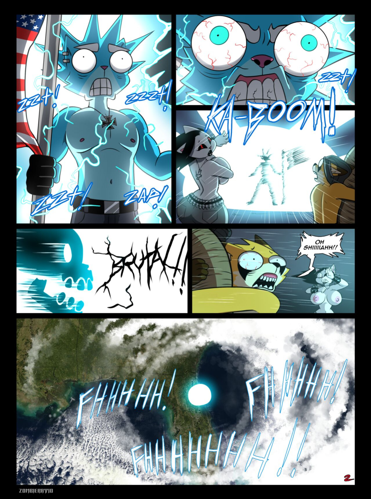 [ZombieRay10] Carbon Fights a Hurricane