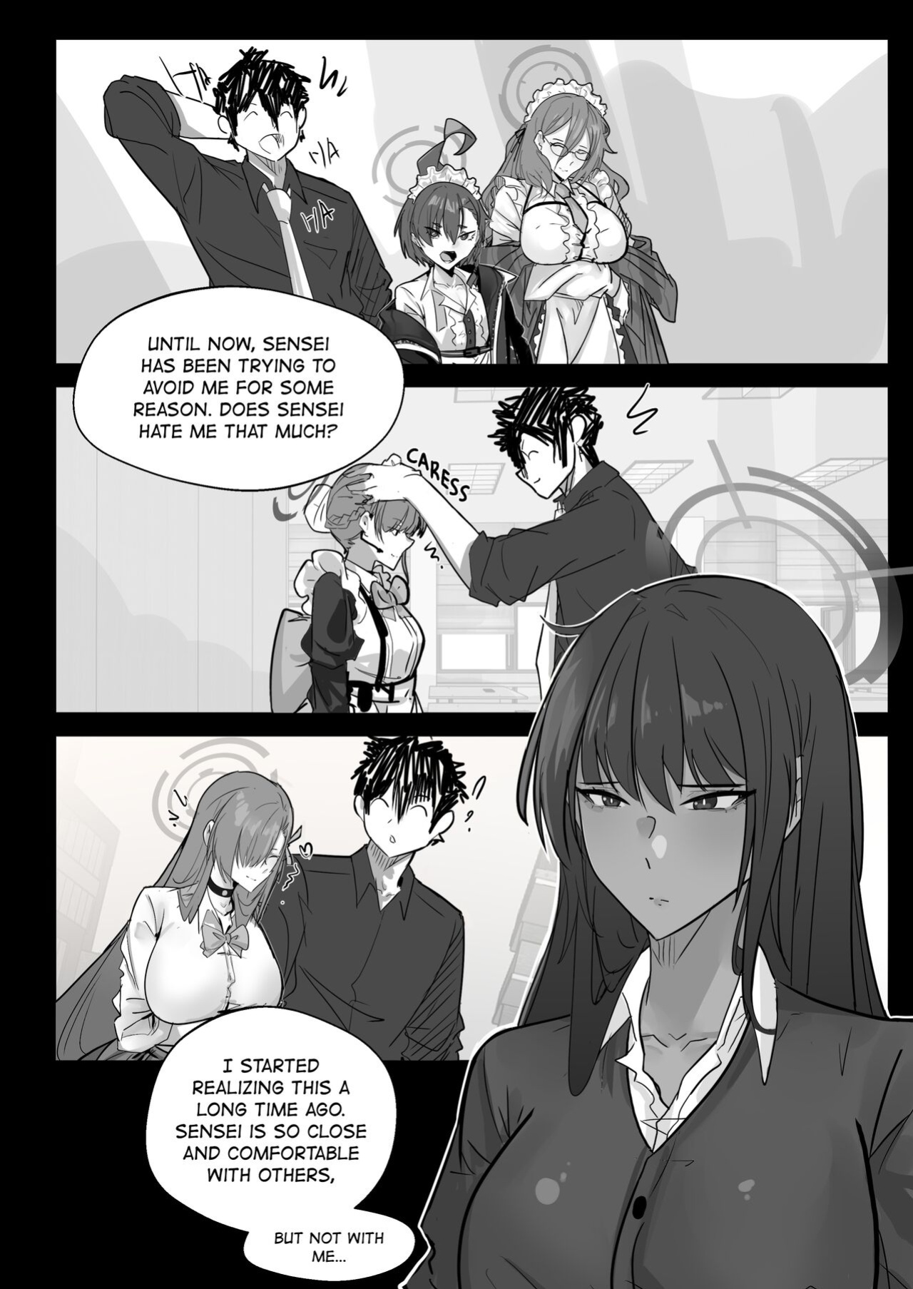 [atheru] Hitam Coklat Manis (Blue Archive) [uncencored]