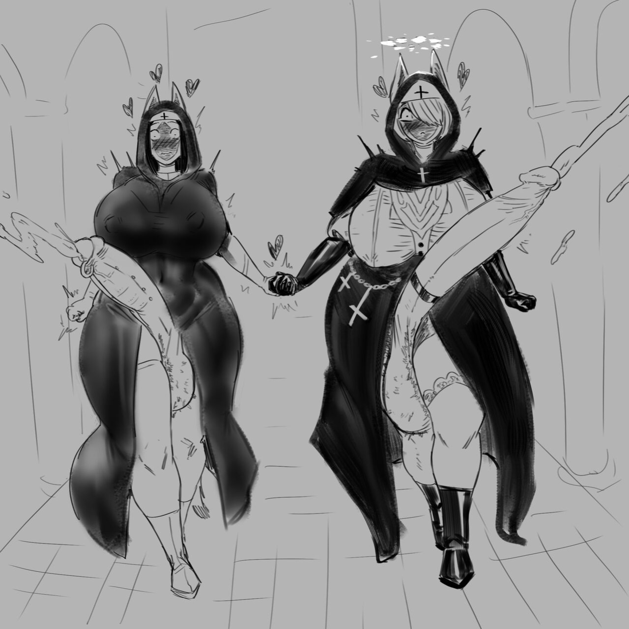 [SaltyChocolate] Sinful Nun Love