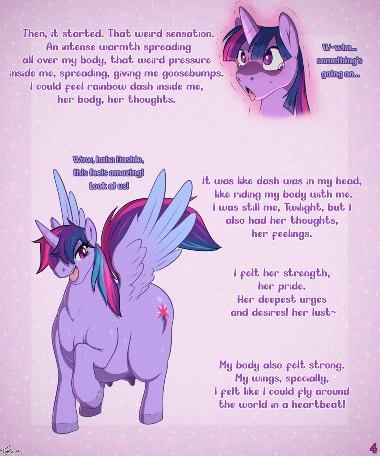 [toby art] Twilight Sparkle and the curse of the hungry cunt