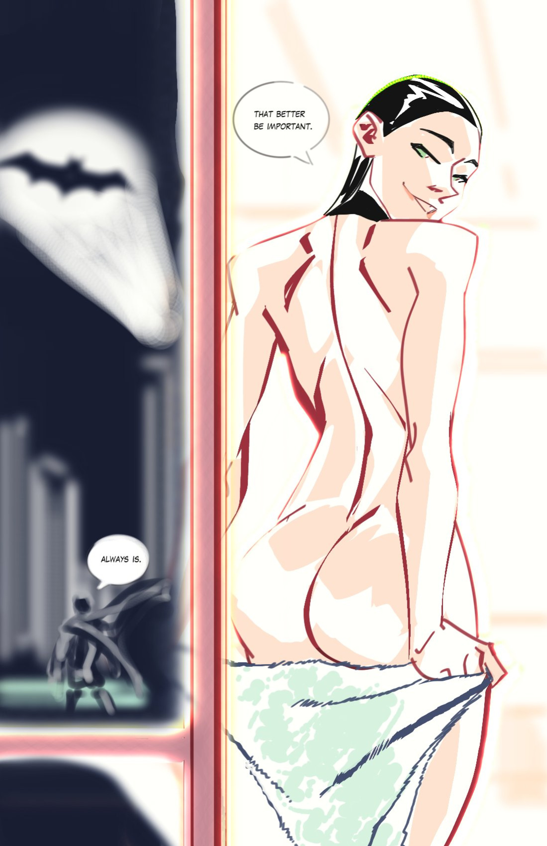 [BatNipsForever] Enjoy the Silence (Batman)