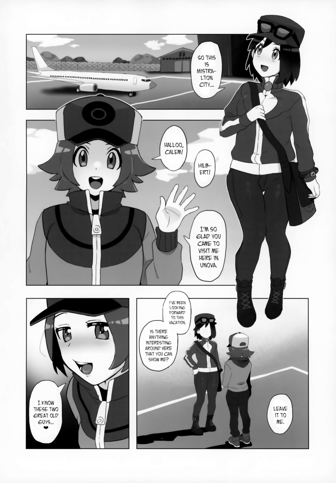 (Challenger! 29) [Kajuu Gum (Sana)] Toyakaru ga Isshu Chihou de Ironna to Ecchi Koto Suru Hon | A Book about Hilbert and Calem having sex with various men (Pokémon X and Y, Pokémon Black and White) [joobuspaidatr]