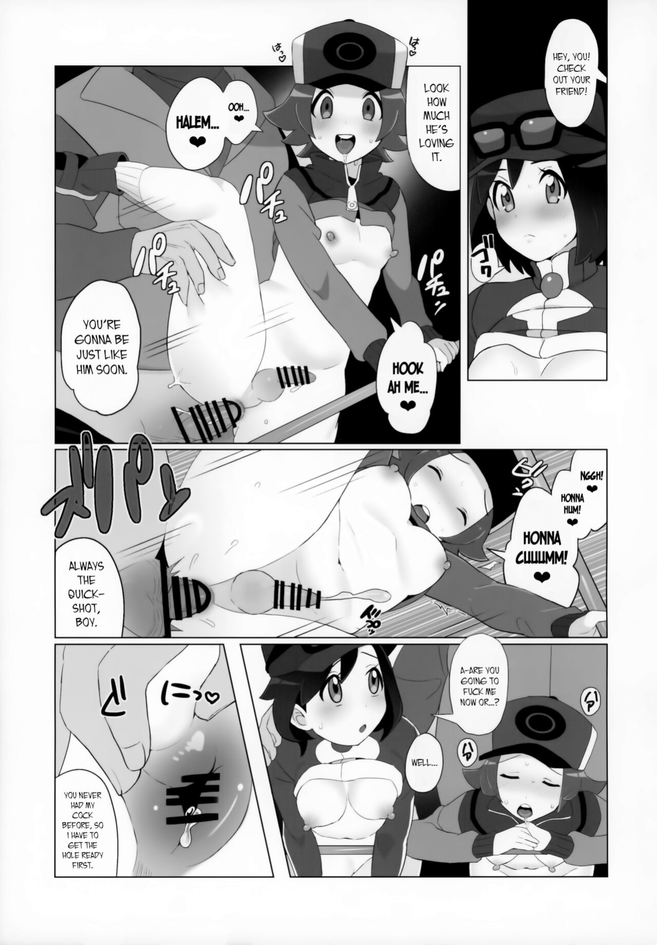 (Challenger! 29) [Kajuu Gum (Sana)] Toyakaru ga Isshu Chihou de Ironna to Ecchi Koto Suru Hon | A Book about Hilbert and Calem having sex with various men (Pokémon X and Y, Pokémon Black and White) [joobuspaidatr]
