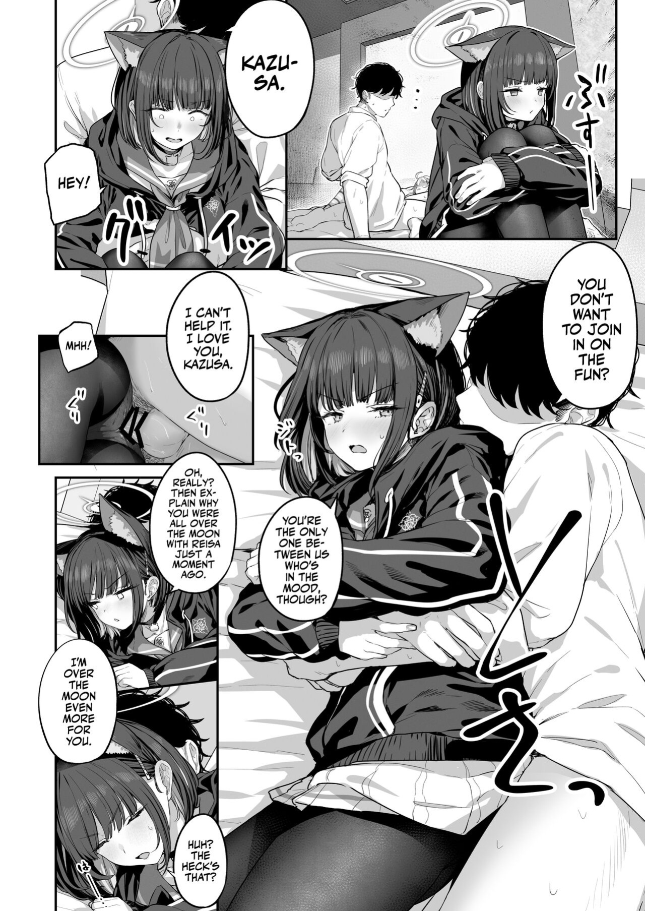[Horumon Curry (Tobimura)] Tokoton Yacchau Kyouyama Kazusa 2 | Kyouyama Kazusa Wants to Bang 2 (Blue Archive) [Team Rabu2]