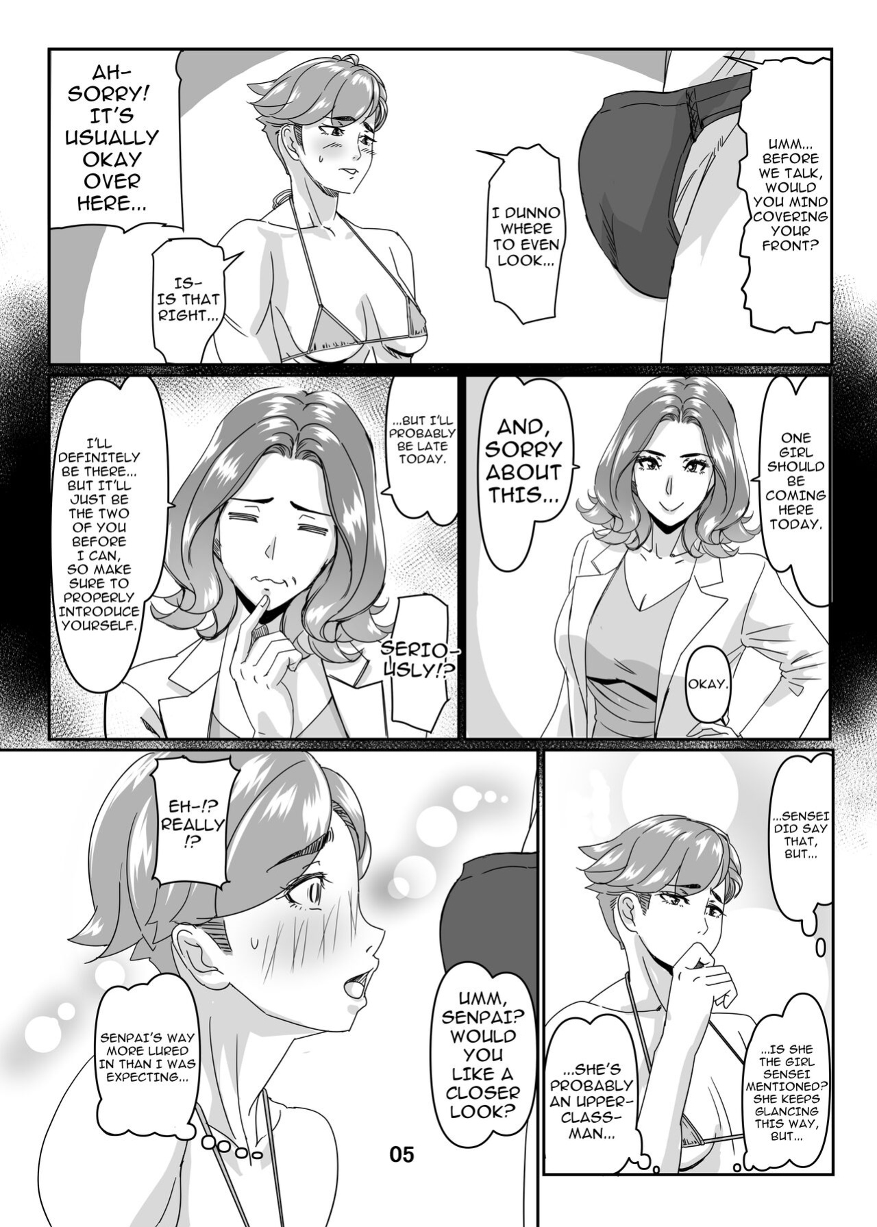 [Hamasei (Tetsukui)] Poolside de Sensei-tachi to Tanoshindemasu 3 / Having Fun With The Teachers By The Poolside 3
