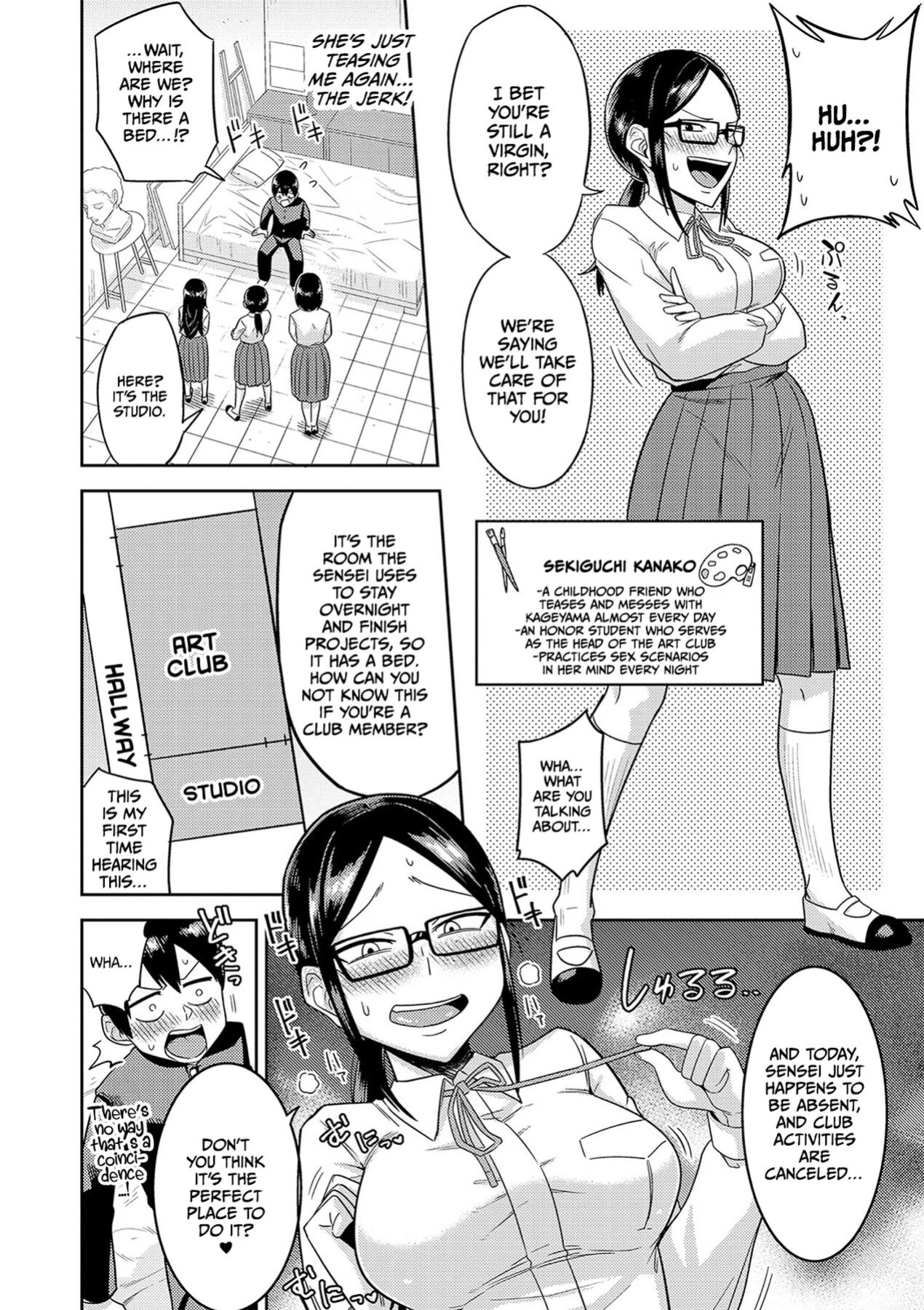 [Makosho] Mujintou de, SEX ni Kyoumi Shinshin na Dosukebe Inkya Joshi-tachi to Harem Life