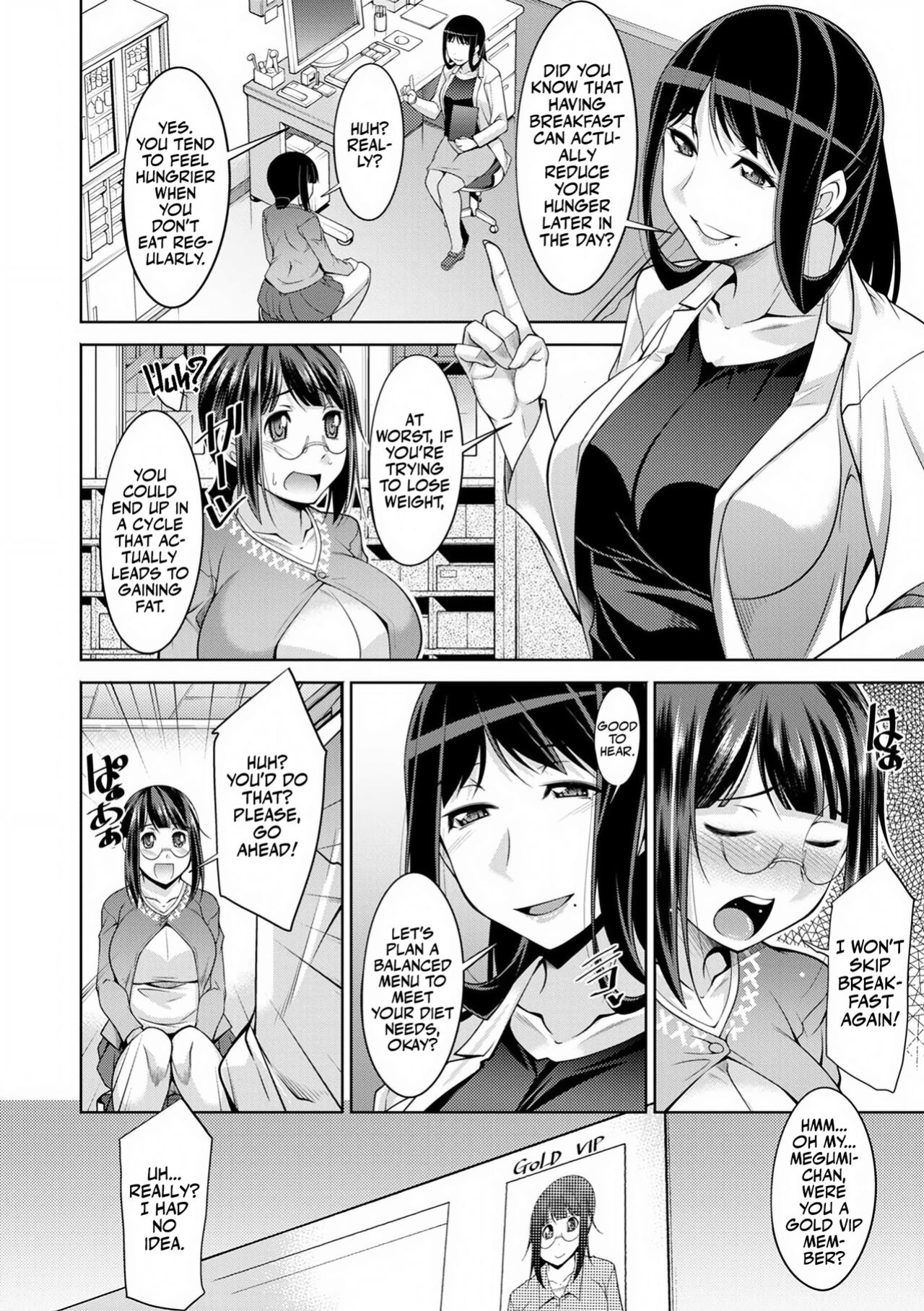 [zen9] Kairakushiki Diet! | Pleasure Diet! Chapters 05-09 [Team Rabu2] Digital]