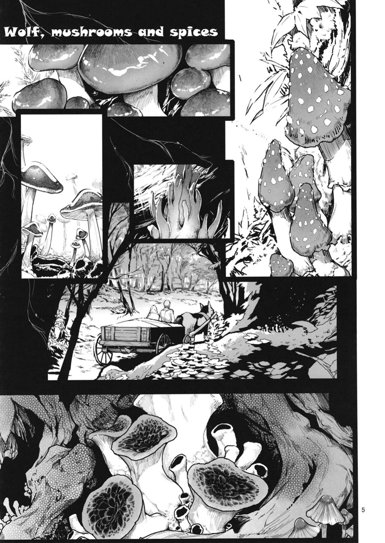 (C104) [Kuronekokan-Monpetit (Yamizawa)] Ookami to Kinoko to Koushinryou - Wolf,mushrooms amd spices (Spice and Wolf)