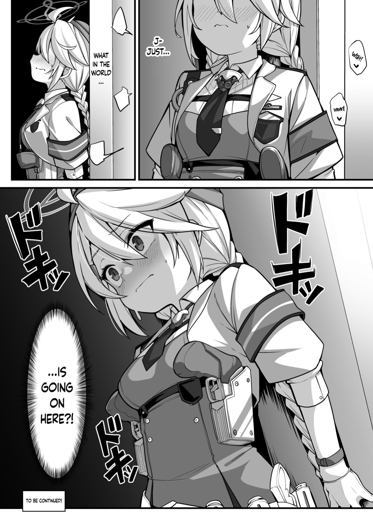 [Konnyaku Mura (konnyaku)] Namake Gachi na Keisatsukan no Kattou | The Lazy Police Officer's Conflict (Blue Archive) [Douzo Lad Translations]