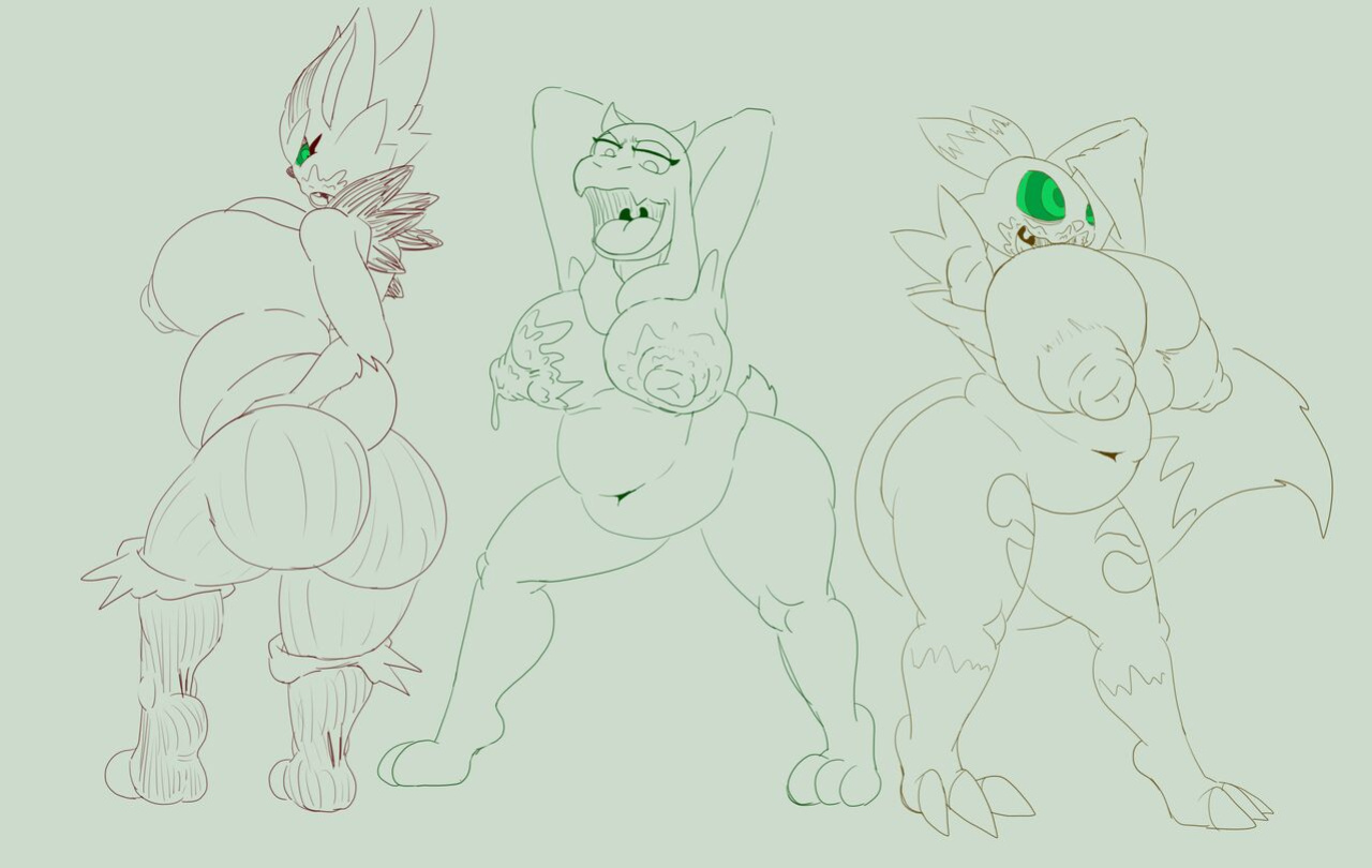 [Likasomboody] Ralsei Pinups + Mommy's Milk with Toriel