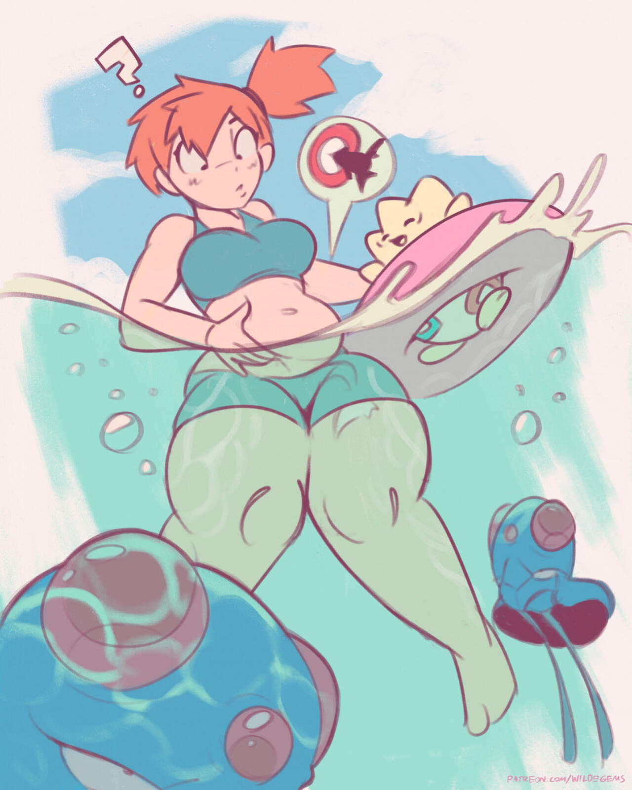 [WildeGems] Misty Preggo Month