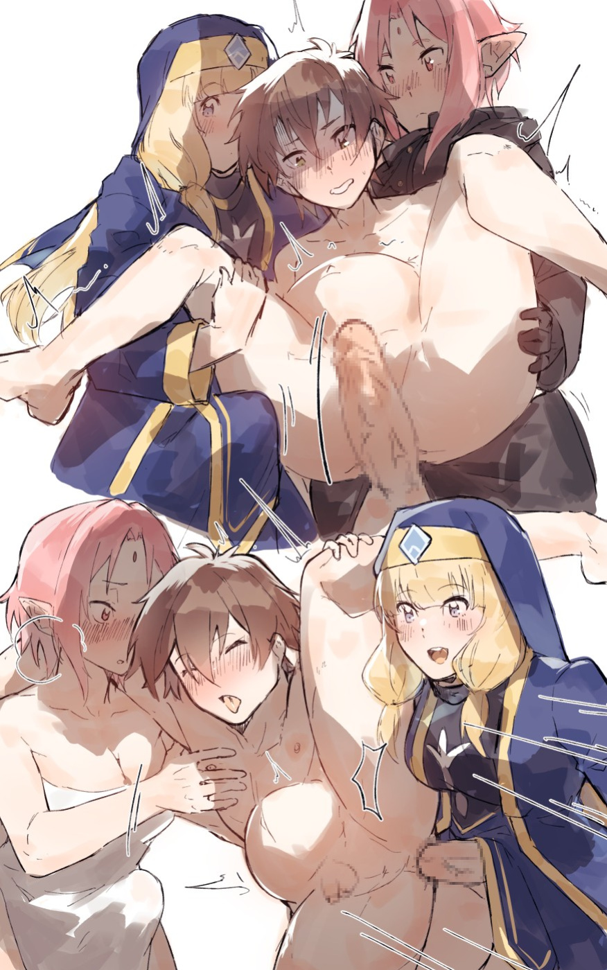 [Angel] Kazuma x Konosuba Girls (Kono Subarashii Sekai ni Syukufuku o!)